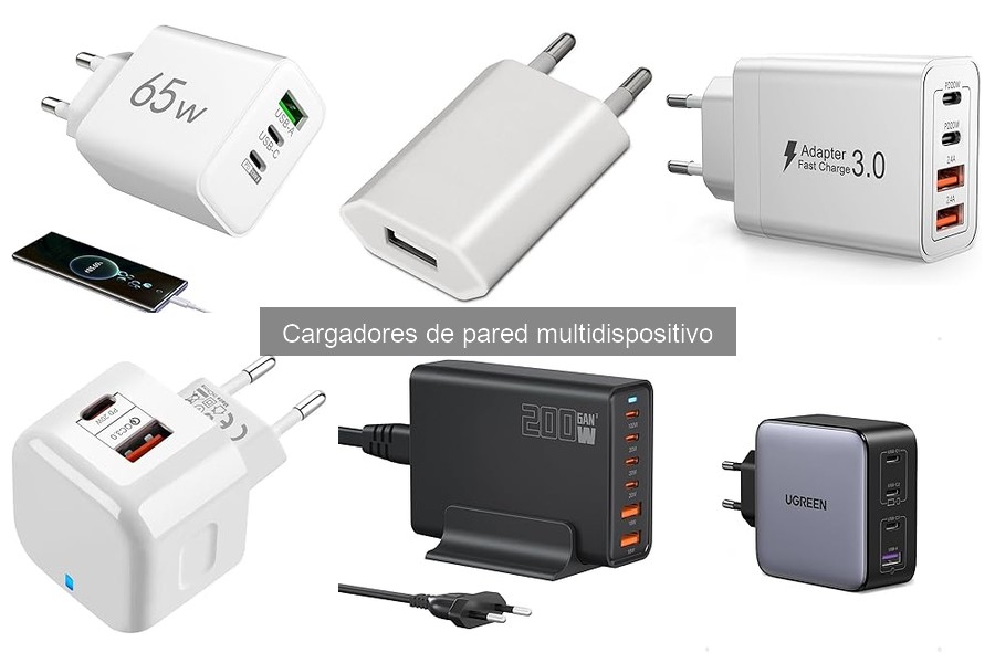 Problemas comunes con cargadores de pared multidispositivo y soluciones
