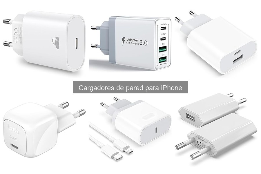 Problemas comunes con cargadores de pared para iPhone