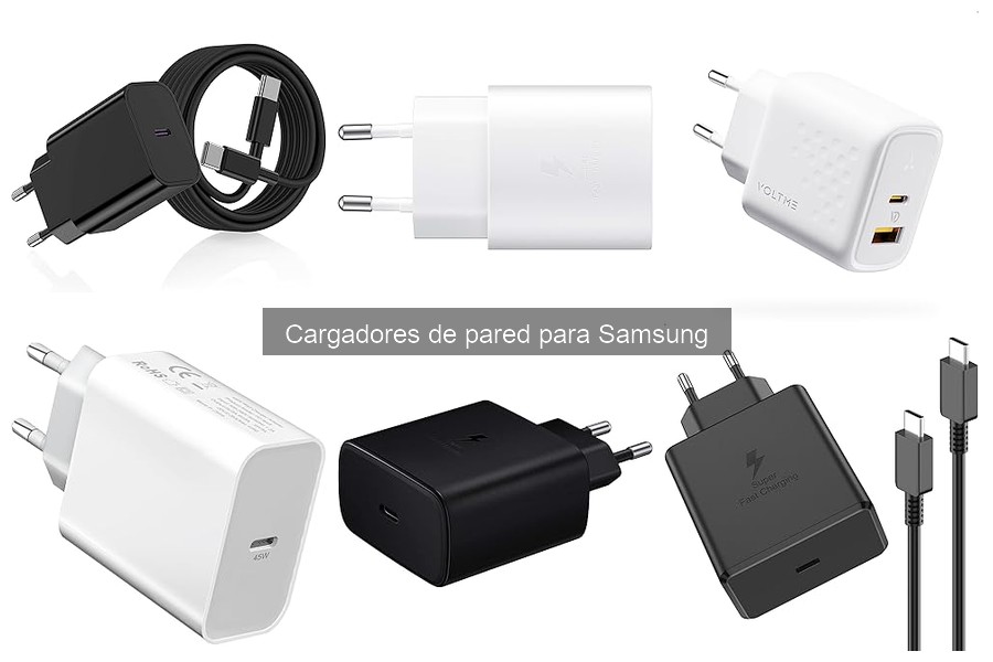 Problemas comunes con cargadores de pared para Samsung