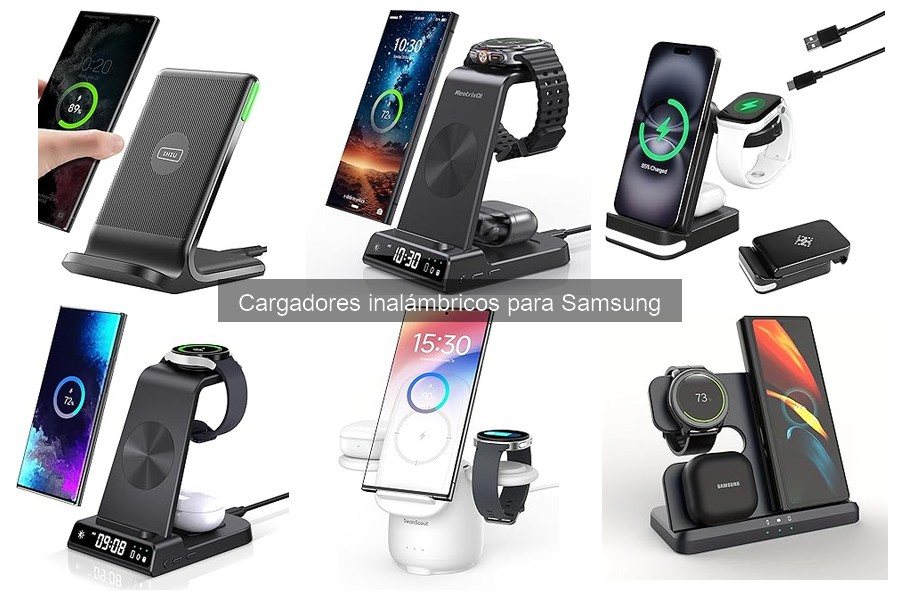 ** Problemas comunes con cargadores inalámbricos para Samsung