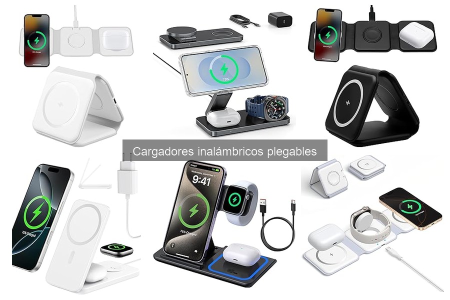 Problemas comunes con cargadores inalámbricos plegables