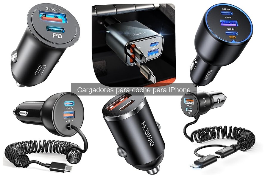Problemas comunes con cargadores para coche para iPhone