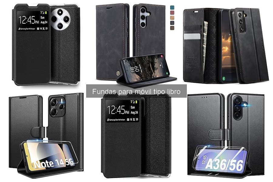 Problemas comunes con fundas tipo libro para móvil