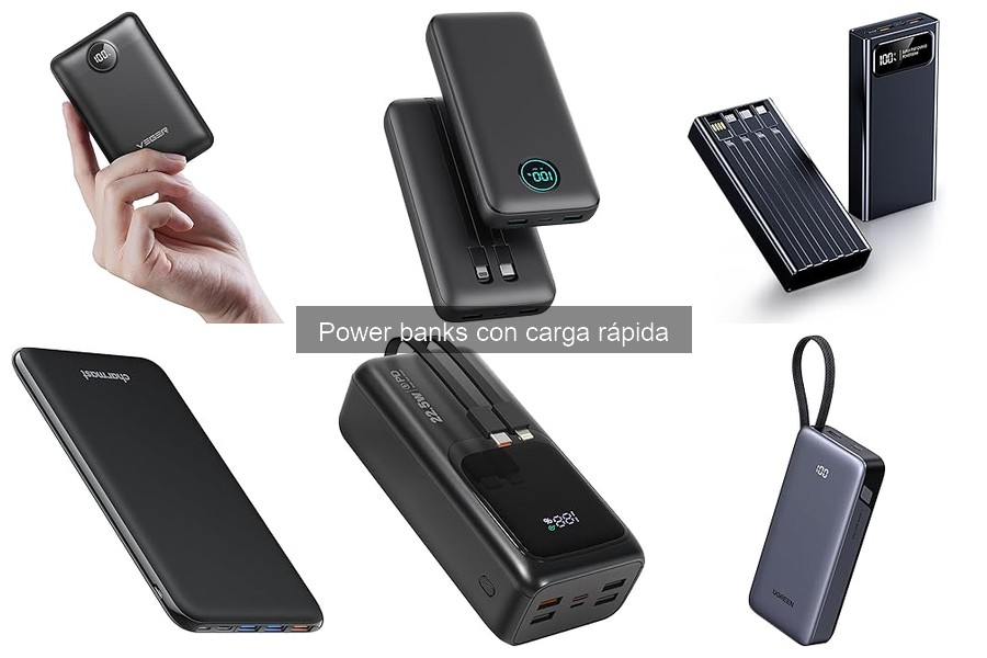 Problemas comunes con power banks de carga rápida y soluciones