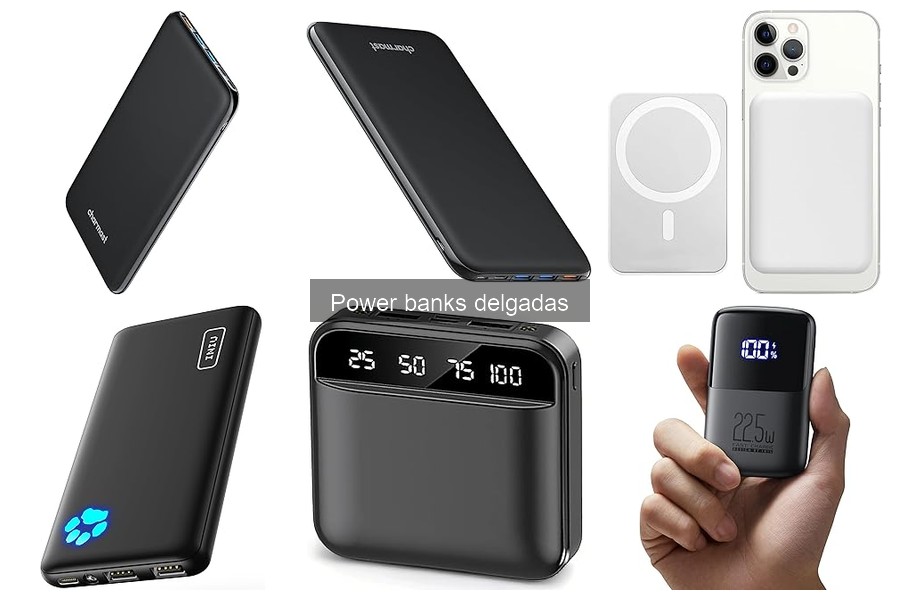 Problemas comunes con power banks delgadas y sus soluciones