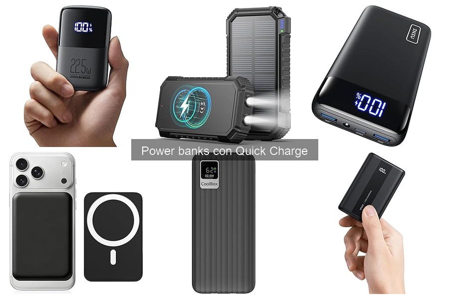 Problemas comunes con power banks Quick Charge y soluciones