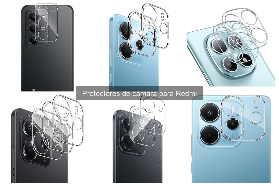 Problemas comunes con protectores de cámara para Redmi