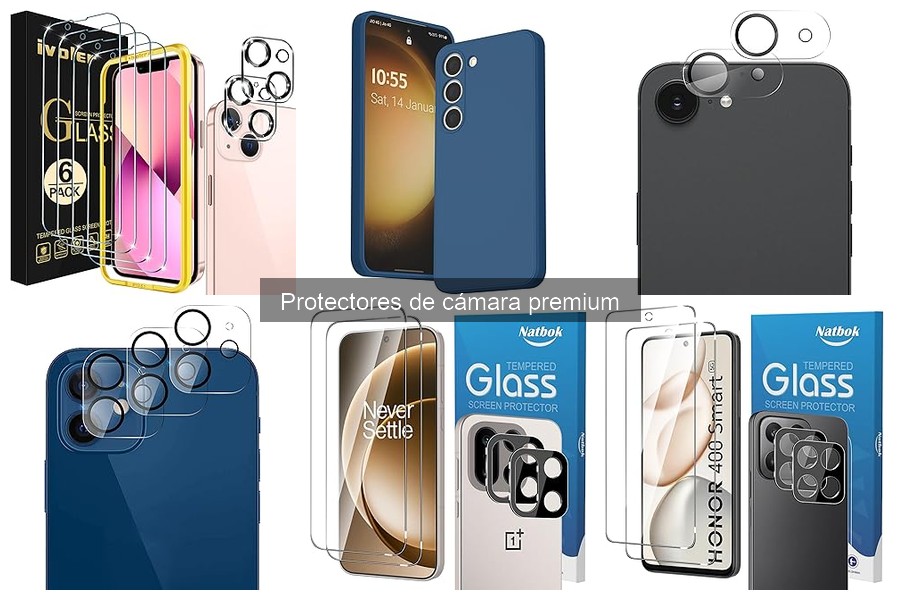 Problemas comunes con protectores de cámara premium