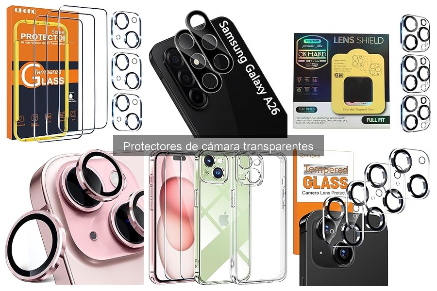Problemas comunes con protectores de cámara transparentes