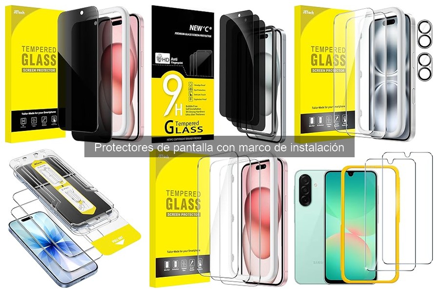 Problemas Comunes con Protectores de Pantalla con Marco