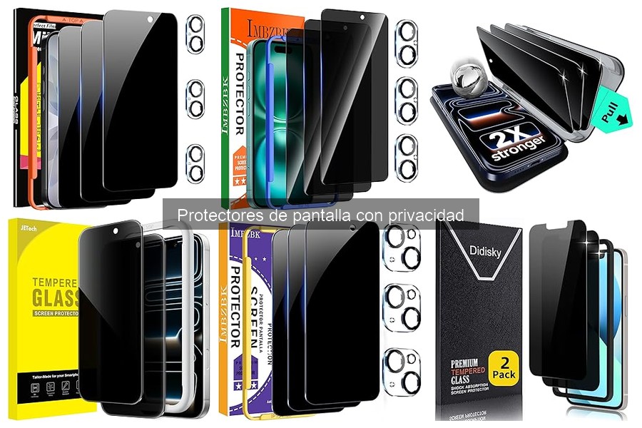 Problemas comunes con protectores de pantalla de privacidad