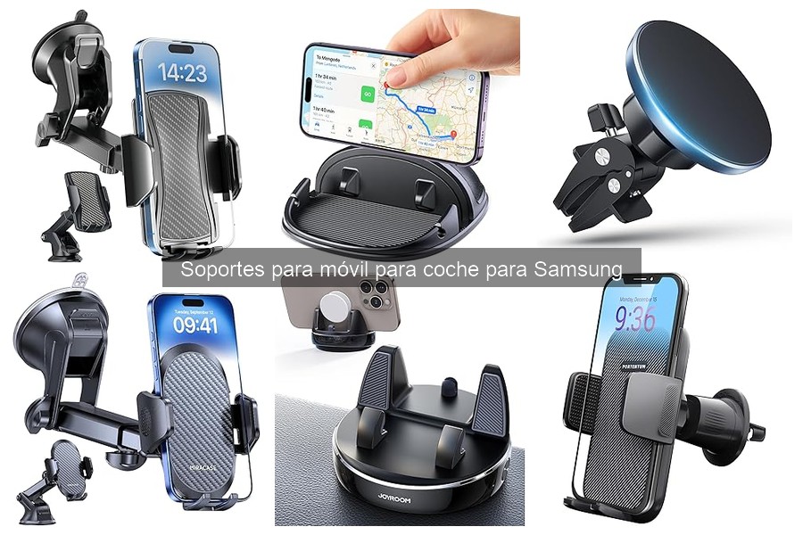 Problemas comunes con soportes para móvil en el coche