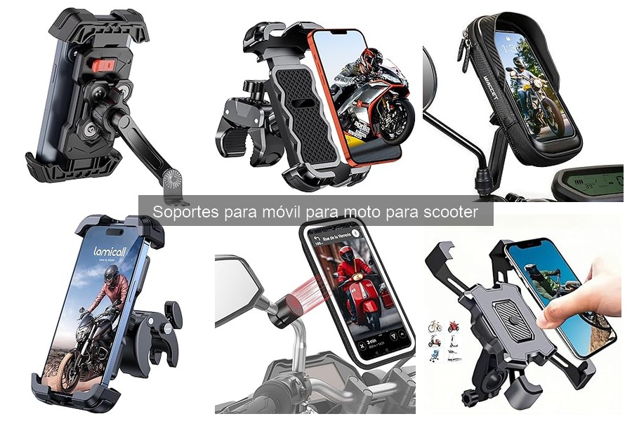 Problemas comunes con soportes para móvil en motos