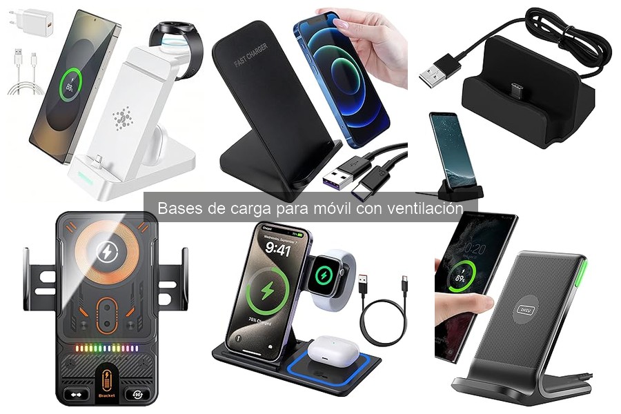Problemas comunes en bases de carga con ventilación y soluciones