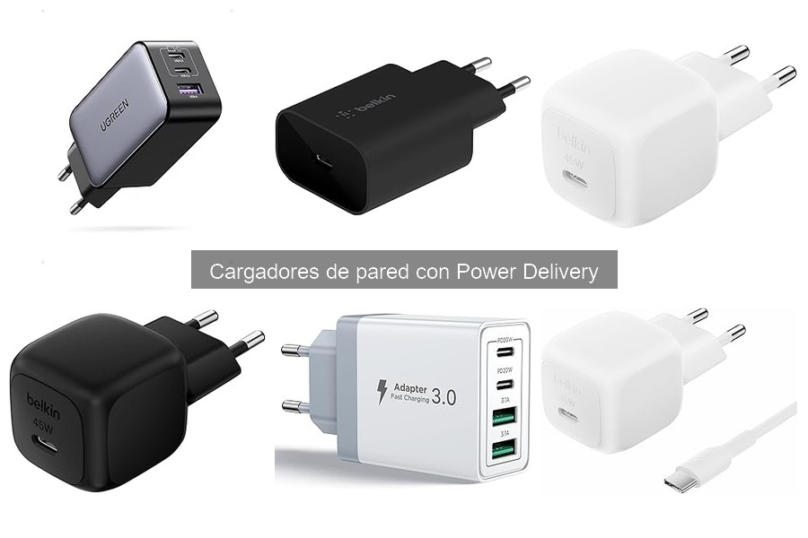 Problemas con cargadores de pared Power Delivery: Soluciones
