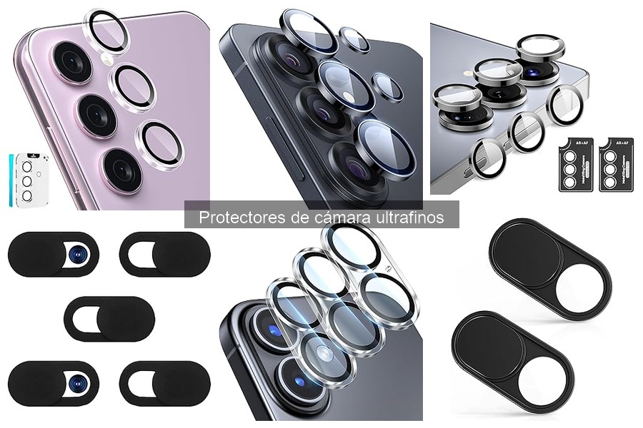 Protectores de cámara ultrafinos: características y beneficios