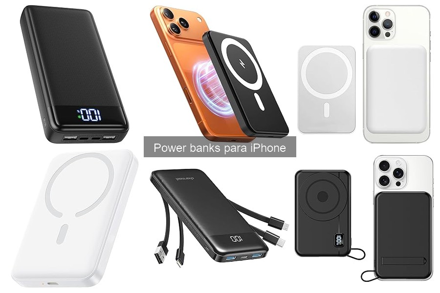 ¿Qué capacidad de power bank necesito para mi iPhone?