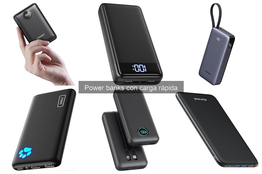 ¿Qué capacidad ideal para un power bank de carga rápida?