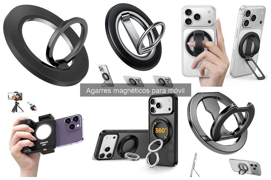 ¿Qué es un agarre magnético para móvil? Descúbrelo aquí