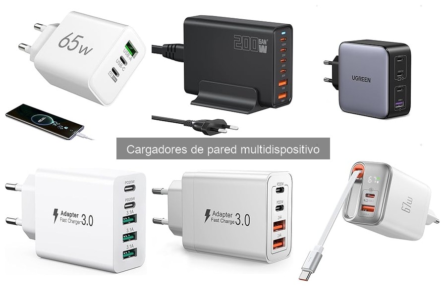 ¿Qué es un cargador de pared multidispositivo? Guía rápida