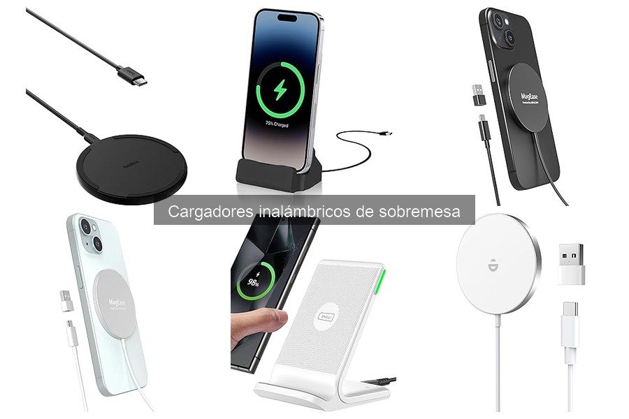 ¿Qué es un cargador inalámbrico de sobremesa? Guía completa
