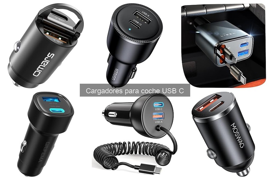 ¿Qué es un cargador para coche USB C? Características y Función