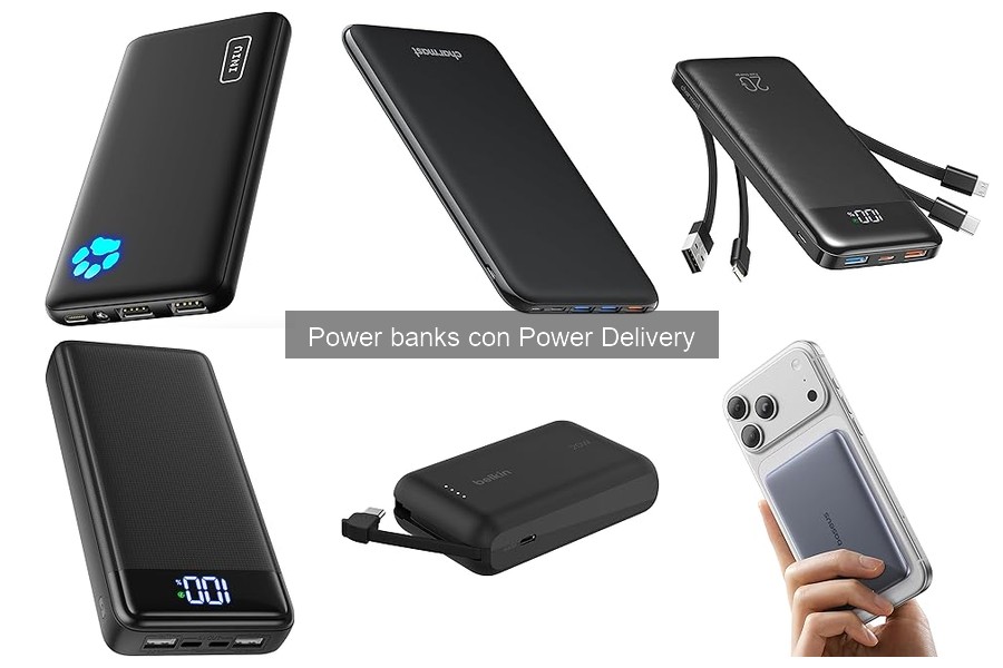 ¿Qué es un power bank con Power Delivery? Guía completa