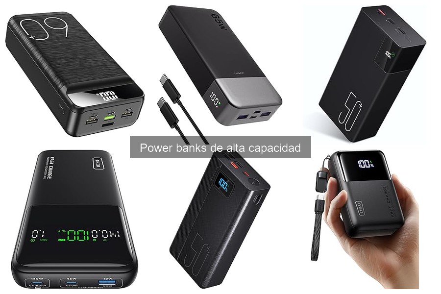 ¿Qué es un power bank de alta capacidad? Descubre sus beneficios