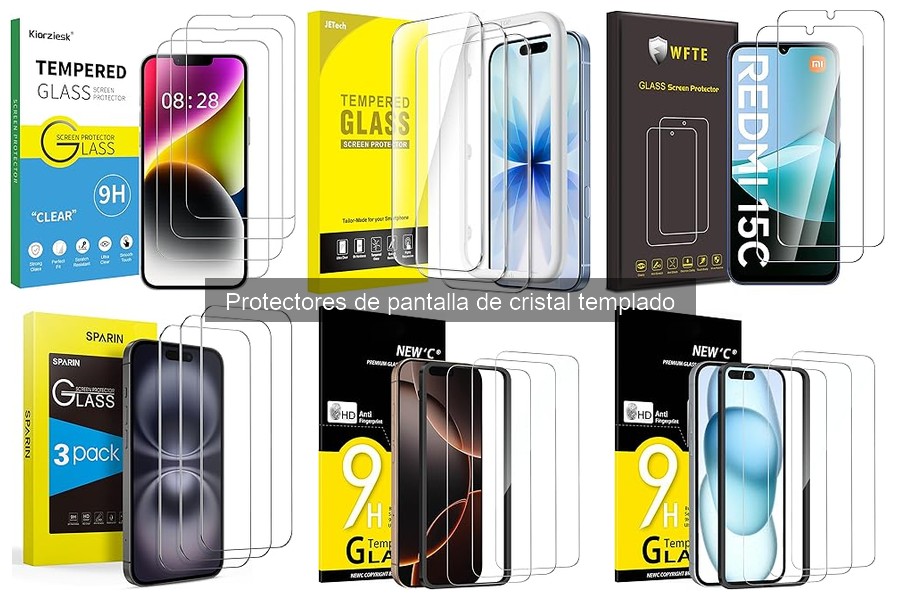 ¿Qué es un protector de pantalla de cristal templado?