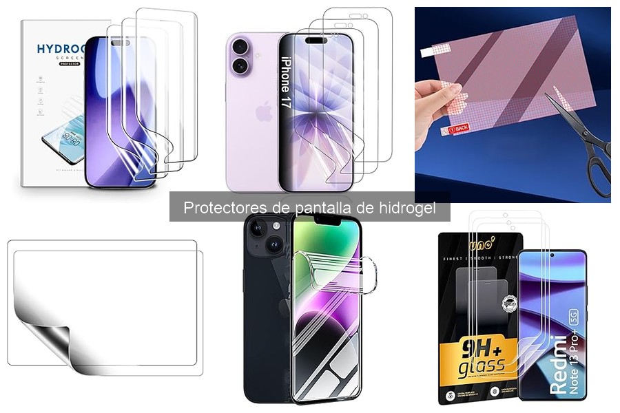 ¿Qué es un protector de pantalla de hidrogel para móvil?