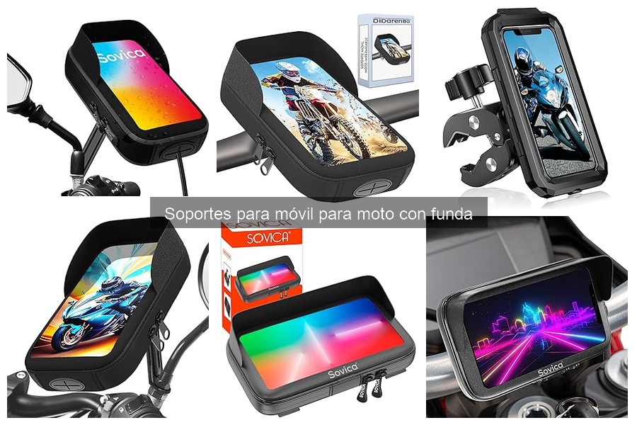Qué es un soporte para móvil de moto con funda y sus beneficios