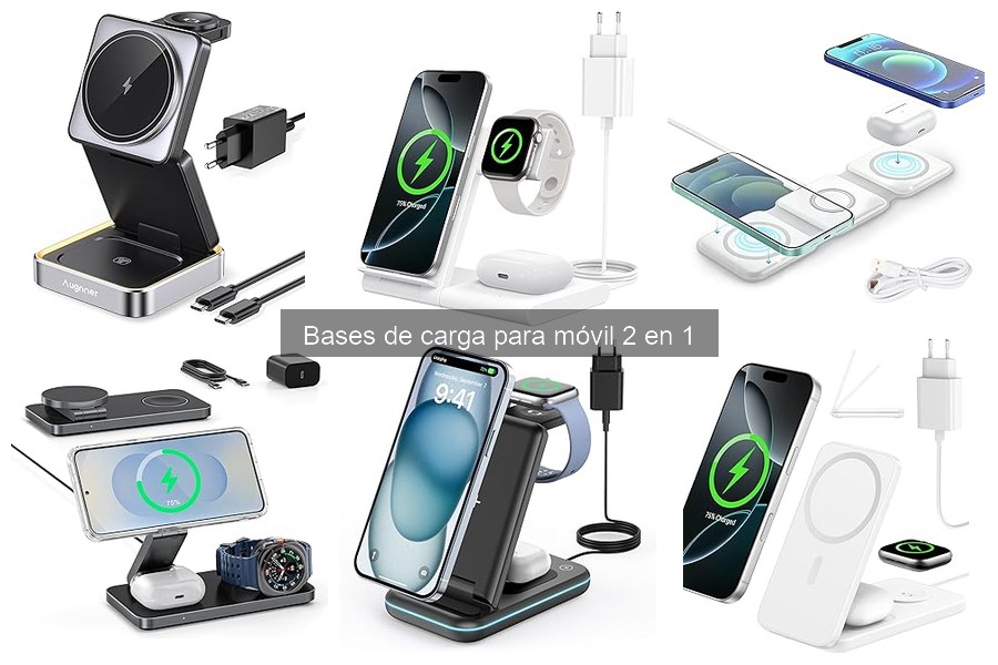 ¿Qué es una base de carga 2 en 1 para móvil? Beneficios y características