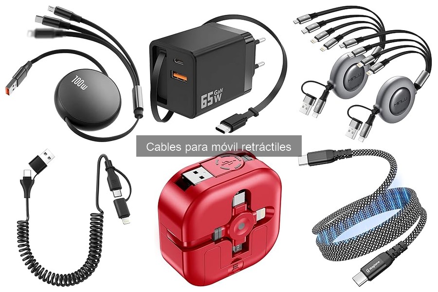 ¿Qué son los cables retráctiles para móvil y sus ventajas?
