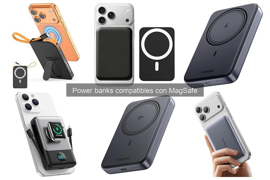 ¿Qué son los power banks compatibles con MagSafe?