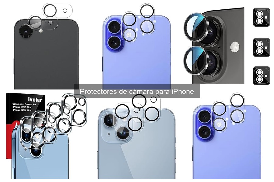 ¿Qué son los protectores de cámara para iPhone?
