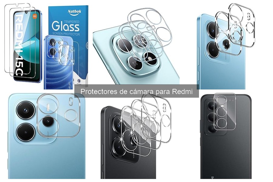 ¿Qué son los protectores de cámara para Redmi?