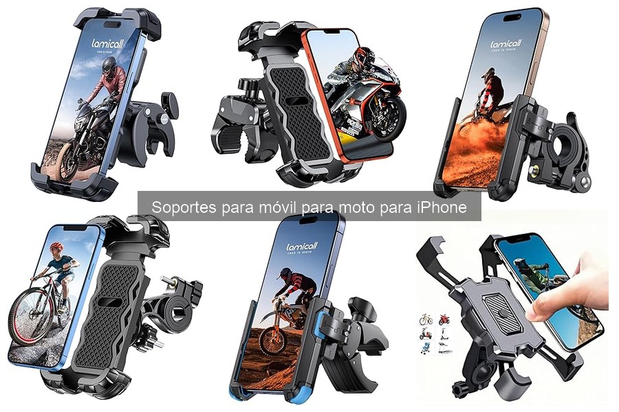 Seguridad de soportes para móvil en moto: ¿Son confiables?