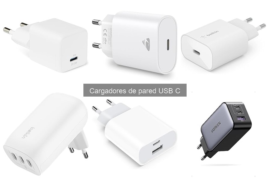 ¿Son compatibles los cargadores de pared USB-C con todos los dispositivos?