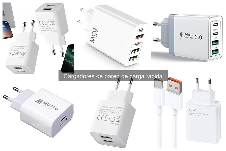 ¿Son seguros los cargadores de pared de carga rápida?