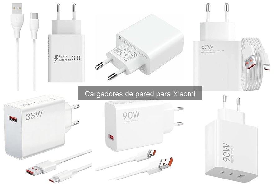 ¿Son seguros los cargadores de pared genéricos para móviles Xiaomi?