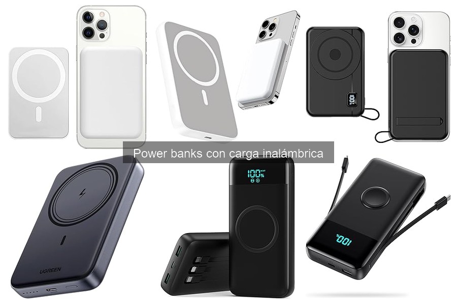 ¿Son seguros los power banks con carga inalámbrica?