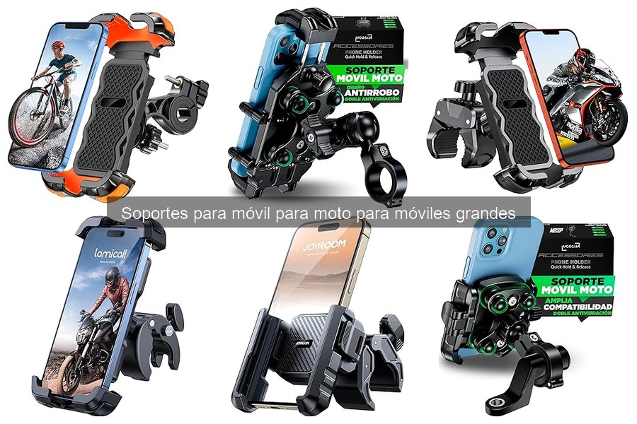 ¿Son seguros los soportes para móvil en moto? Evaluación