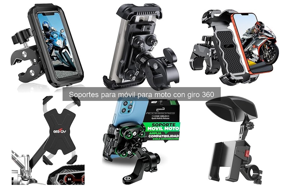 Soporte para móvil de moto con giro 360: ¿Qué es y cómo funciona?