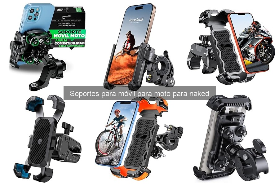 Soporte para móvil para moto naked: ¿qué es y cómo elegirlo?