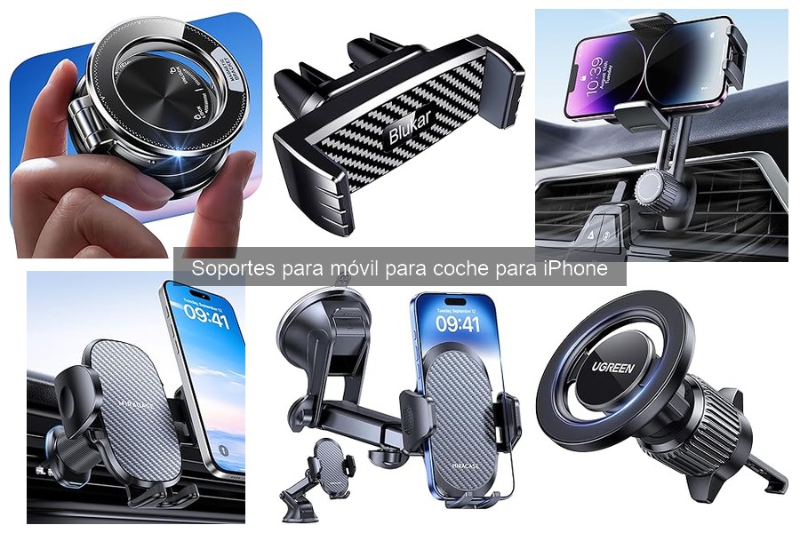 Soportes para coche seguros: normativa y mejores opciones
