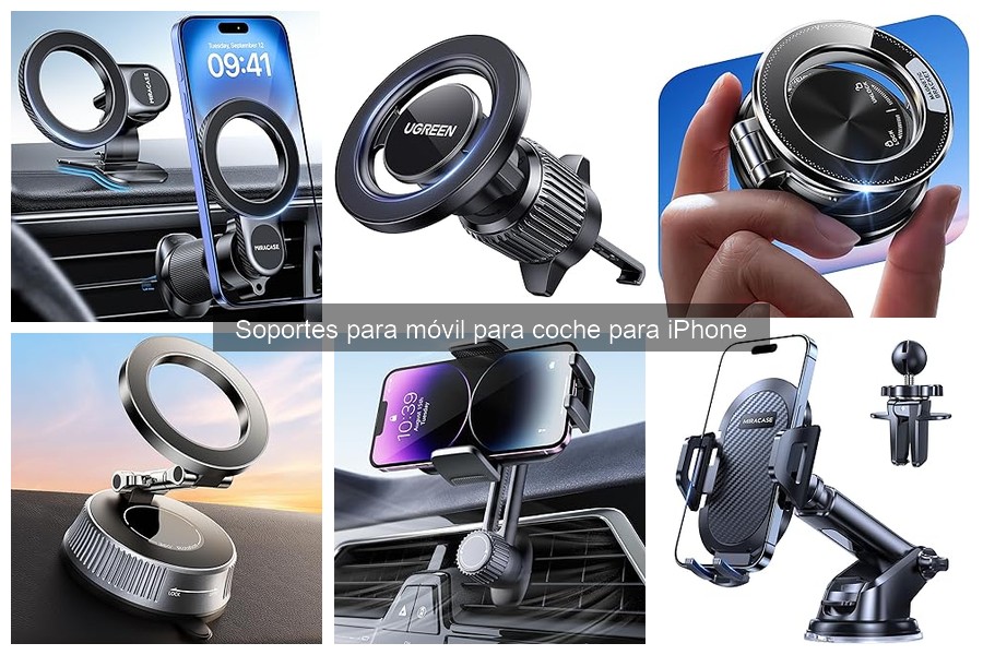 Soportes para móvil en coche: ¿Afectan la señal del iPhone?