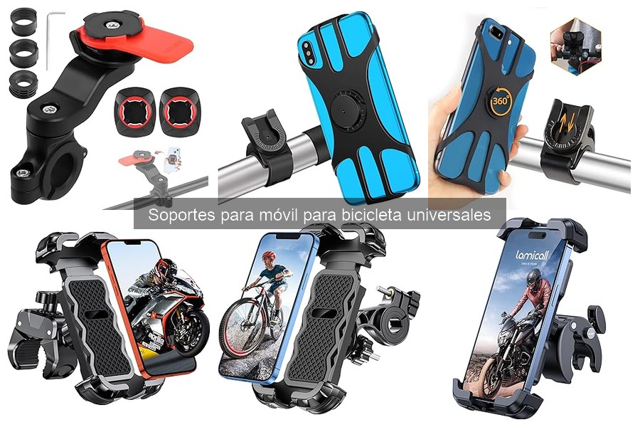Soportes para móvil para bicicleta: características y usos