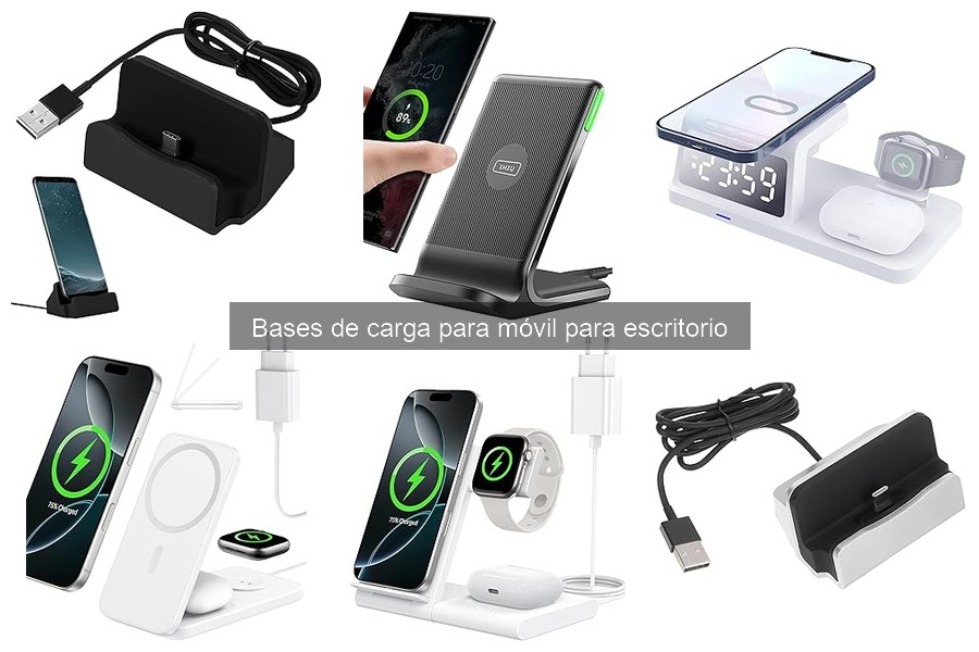 Testimonios de usuarios sobre bases de carga para móvil