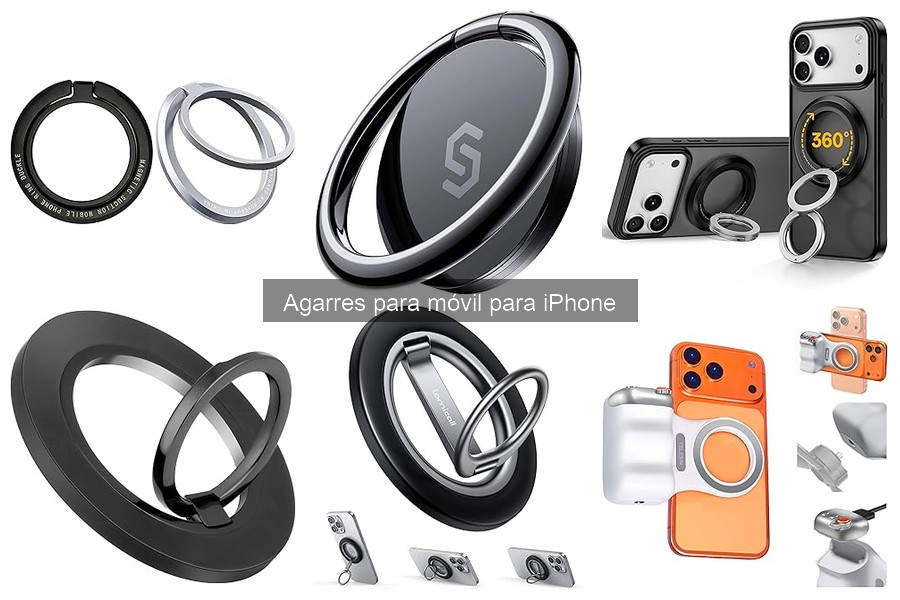 ** Tipos de agarres para móvil: Guía para iPhone