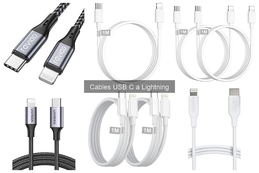 Tipos de cables USB C a Lightning y sus diferencias